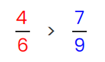 fraction statement